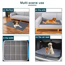 Manta absorbente reutilizable para perros